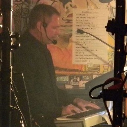 Keyboards, EFX and backing vocals for NYC based electronic Punk band Maninblack