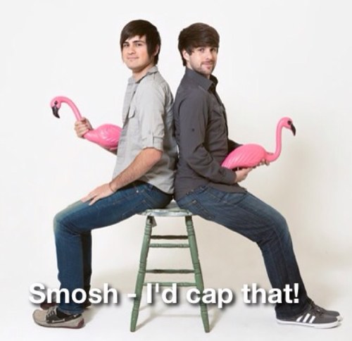 Smosh, I'd cap that! Capping smosh since 2012!