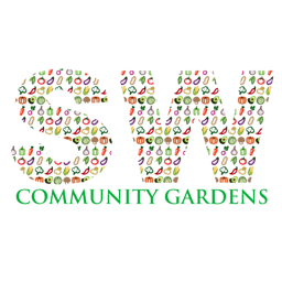 Established in 2013・award winning 37-plot community garden w/a 10-plot communal section・24/7/365 composting・fruit orchard