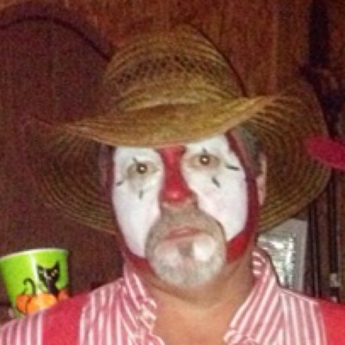 Sometimes I feel like a clown who cant wash off his makeup
