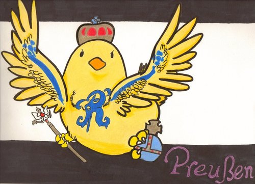 Hello its Gilbird here andi can talk like a normal person because Prussia taught me^^^^ My best friend is @awesomegilgil and of course he is awesome.