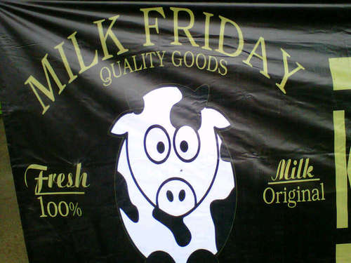 enjoy your milk in our corner # thanks for today and forever #milkfriday