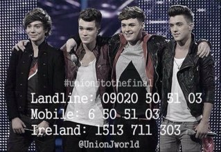 European fans bring together for @unionjworld. George's dad and Jaymi's parents follow us!