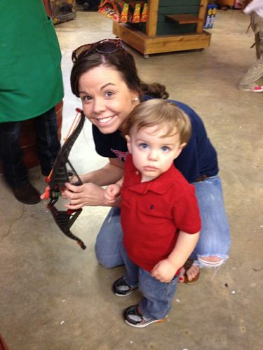 Enjoying being the mother to my amazing little boy :)