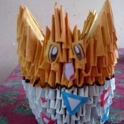 Origamipy, plegado de papel si te gusta y quieres comprar llamar al 0961375289 todo tus personajes favoritos de papelXD