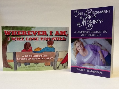 RecumbentMommy's profile picture. Mother of 2 formerly on hospital bedrest. Author of 2 books on the topic, memoir and picture book.