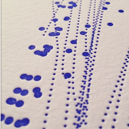 Letterpress paper goods. Made in Toronto.