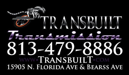With over 40yrs experience, Transbuilt overhauls any transmission starting at $975. Transbuilt offers free diagnostics and tow service! 813-479-8886