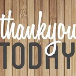 A collective of people investing in a habit of thankfulness. Please join in: follow us and tweet #thankyoutoday with something you're grateful for everyday.