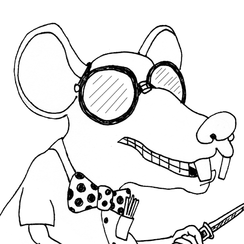 I'm pretty smart for a rodent. I can program in several languages and I am Webmaster for the Mobtown Rats.