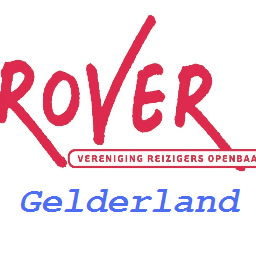 Rover Gelderland Rover is een vereniging van OV-reizigers, voor OV-reizigers. 
Regio Veluwe, Achterhoek-Rivierenland en Arnhem/Nijmegen