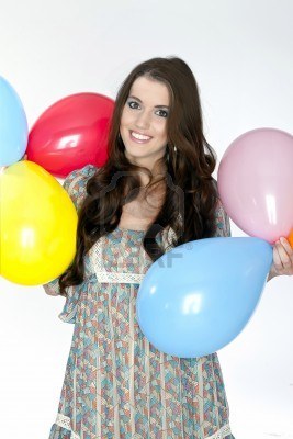 modela8's profile picture. ballons