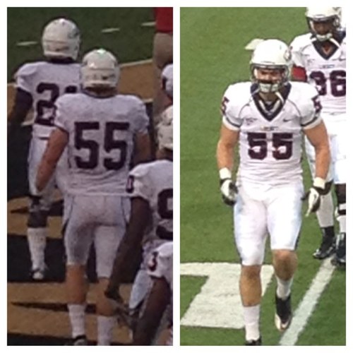 GRIFF55's profile picture. LU football, linebacker #55