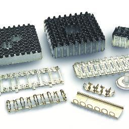 Precision Metal Stamping house using transfer and progressive dies; deep draw capabilities and many secondary processes.