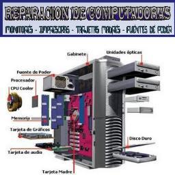 Somos especialistas en la reparacion de impresoras HP- Computadoras de todas las marcas - Laptops - Monitores mas de 10 años de experiencia en informatica