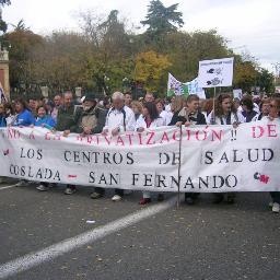 Somos la Plataforma Contra la Privatización de los Centros de Salud AP Madrid.