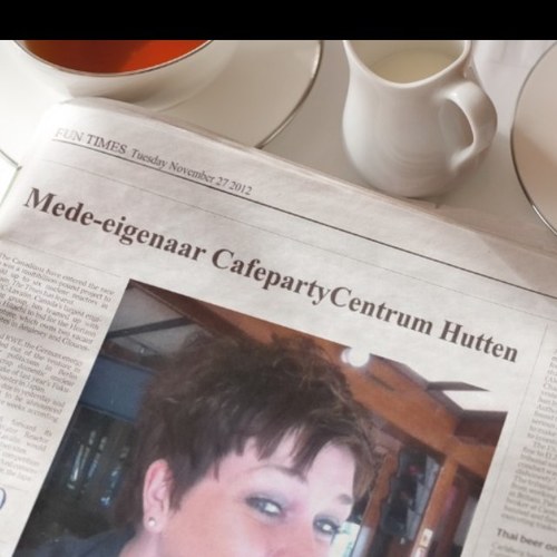 MariekeHut's profile picture. Mede-eigenaar Café Party Centrum Hutten