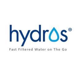 Hydros, the fast filter water bottle for when you are on the go... 
Hydros Bottles are made with Tritan® Plastic which are BPA and Phthalate free.