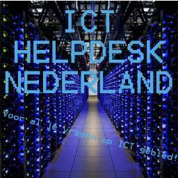 ICT helpdesk, voor al je vragen op het gebied van ICT!
Stel je vraag via twitter, skype: IctDesk_NL of mail: Ict-Desk-NL@outlook.com. Gegarandeerd antwoord!