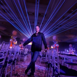 Laser light show producer with special emphasis on the upscale wedding & corporate special event industry.  Display txt/tweets via laser! 954-7-LASER-7