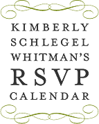 Kimberly Schlegel Whitman's RSVP Social Calendar: home to the latest on charity events, volunteering, philanthropy & the arts in Dallas & Collin County.