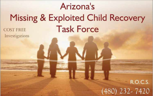 Arizona Charity to save missing and exploited children