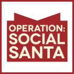 SocialSantaSEA's profile picture. Operation Social Santa is a nation-wide event in 36 cities that uses social media to give back to children who are less fortunate. In Seattle Nov. 29, 2012