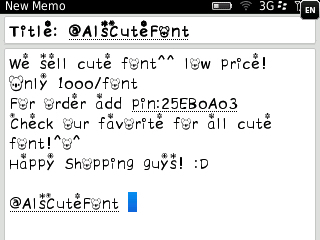 Jual font murmer! Hanya 1000/font. order pin:21CF8F9C. Payment via pulsa XL / BCA.