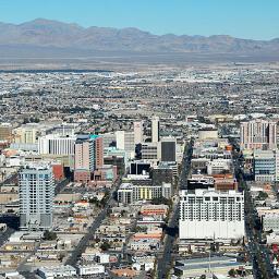 A downtown Las Vegas block made up of #VegasTech #startup companies