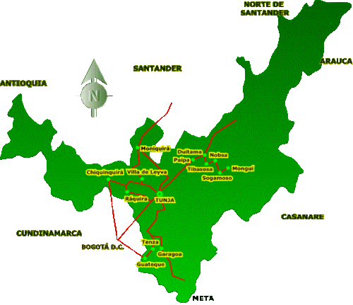 Portal con Informacion sobre Boyaca Colombia