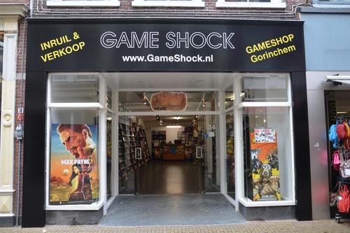 GameShock de Gameshop van Gorinchem.
games,gameconsoles,accessoires en merchandise, Wij hebben de merken: PS3,Xbox 360, Wii (U), Nintendo 3DS, PS vita en Nitho.