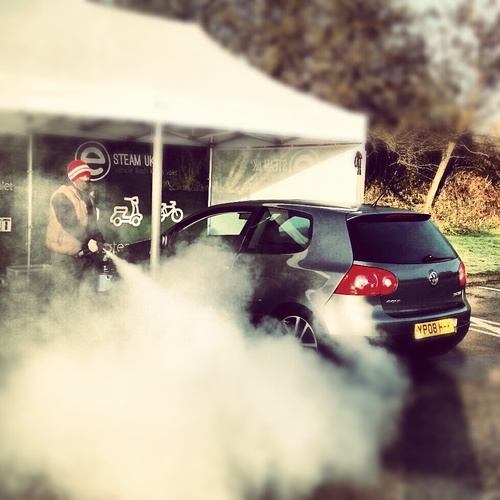 EsteamUK's profile picture. Eco-friendly hand carwash @ Hassop Bookstore near Bakewell