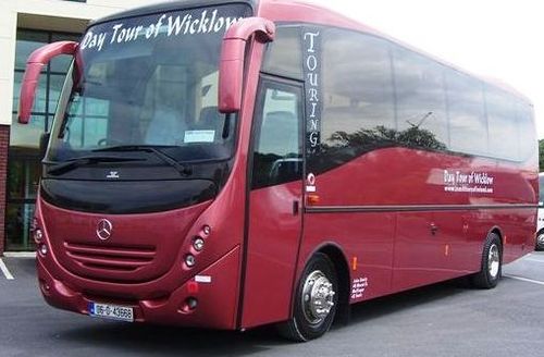 The Day Tour of Wicklow departs from Dublin each morning taking in breathtaking scenery of the Wicklow Mountains at Glencree, Sally Gap, Lough Tay, Glendalough