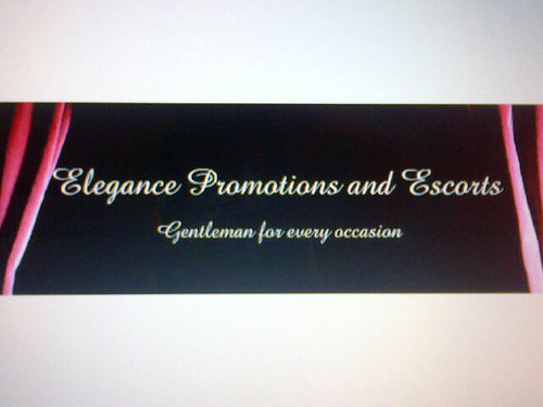 We are a promotions, male escort (non sexual), and promo girls service. Tweet or email us for more info info@elegancepromotionsandescorts.co.uk