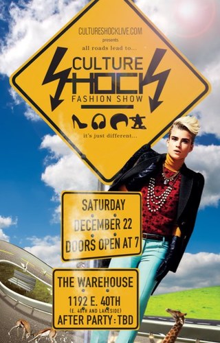 2011 Culture Shock Fashion Show in which six of Ohio's biggest universities BGSU, UT, CSU, KSU,OSU,AU will participate.