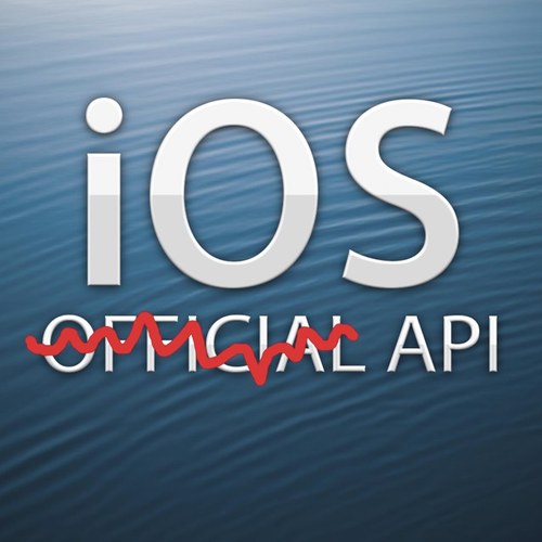 This is the iOS API... If you don't like that then we don't really give a damn - cause were Apple. This is just a parody iOS Account.
