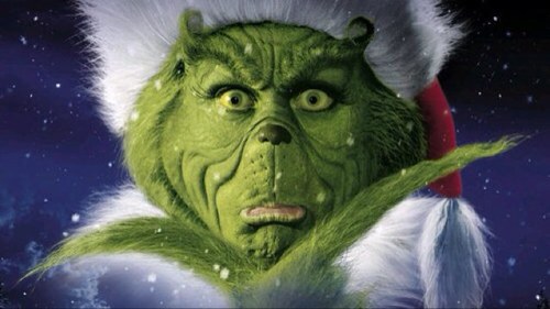 Always trying to ruin Christmas for the children of Who-Ville.