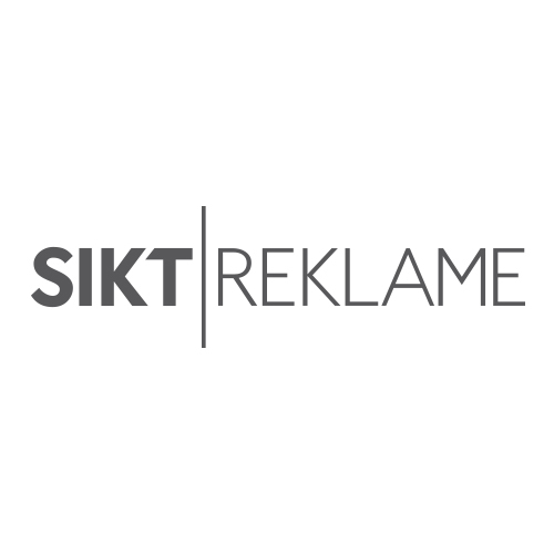 SIKT Reklame har siden 2005 levert unike og delikate reklameløsninger basert på kundens behov.