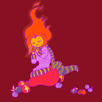 Hi! I'm Flame Princess! Call me FP, I'm 13, a Fire Elemental, and extremely powerful! { #RP #AdventureTime #FlamePrincess }