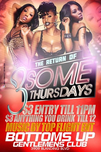 WELCOME!! TO THE ALL NEW BOTTOMZ UP THE PREMIER STRIP CLUB ON THE WEST SIDE OF JACKSONVILLE FL!!! #POINTBLANK #HIGHLIFE #TOPFLIGHT #DJCAP #DMONEY #FATKATZ