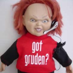Im chucky the doll and Jon is my long lost brother.  We gotta bring him back to RAIDERNATION where he belongs!!!!  #RAIDERS