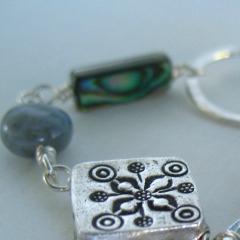 I design and make jewelry. I love working with sterling silver, fine silver, gemstones and copper.