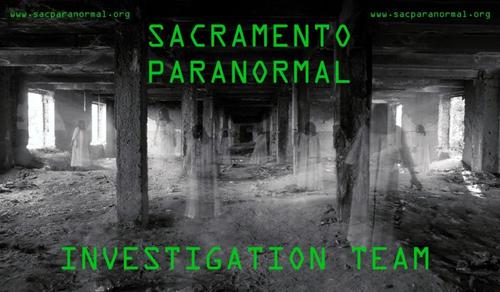 We are SacParanormal Follow us to hear about investigations, up coming cases and any other news!