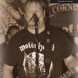 Still Rockin' and Rollin'/Lead vocalist and bassist for Cornwall's very own HIGH VOLTAGE