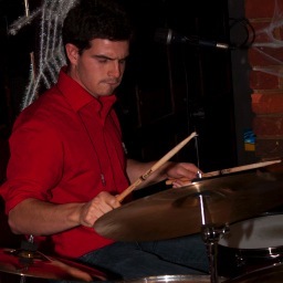 Drummer, studied popular music performance at Solent University, Arsenal supporter