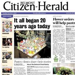 Reporter for the Belmont Citizen-Herald.
