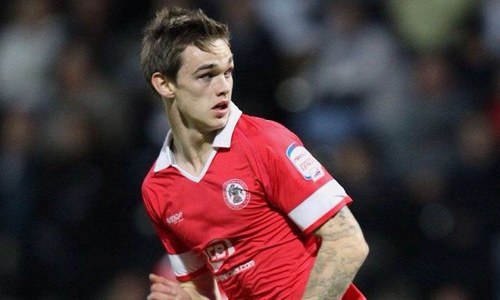 Footballer for colchester united and wales u21's formerly of accrington stanley