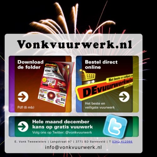 Bestel online je vuurwerk op devuurwerkwinkel.nl