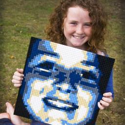 Brickshots - a web app that turns your photos into LEGO brick portraits that you can build