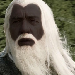 gandalf el blanco lo va a hacer un negro